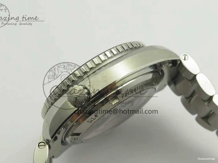 0801 Durable Planet Ocean Professional Ceramic Bezel 42mm 1:1 MK Best Edition Silver Markers On SS Bracelet A 8085